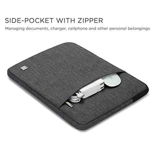NIDOO 13 inch Laptop Sleeve 14 inch 14.5 inch | Water-Resistant Slim Carry Case thumbnail 3
