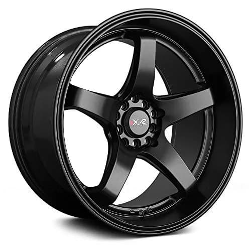 XXR 555 Flat Black Wheel with Painted 18x8.5 inches | 5x100 mm, 35 mm Offset thumbnail 1