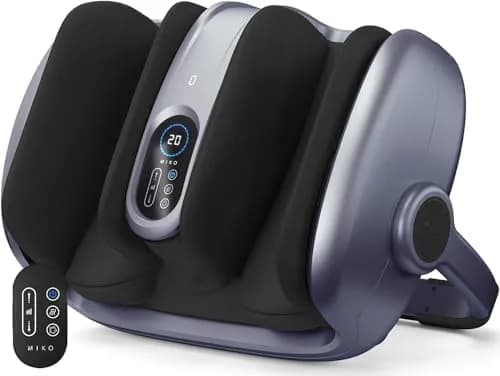 MIKO Shiatsu Foot Massager with Heat and Deep Kneading | Deep Tissue Relief & Circulation Boost thumbnail 1