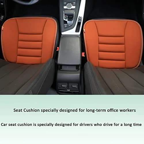 RaoRanDang Car Seat Cushion Pad with Memory Foam | 54cm x 46cm x 3cm (21.3" x 18.5" x 1.2") thumbnail 5