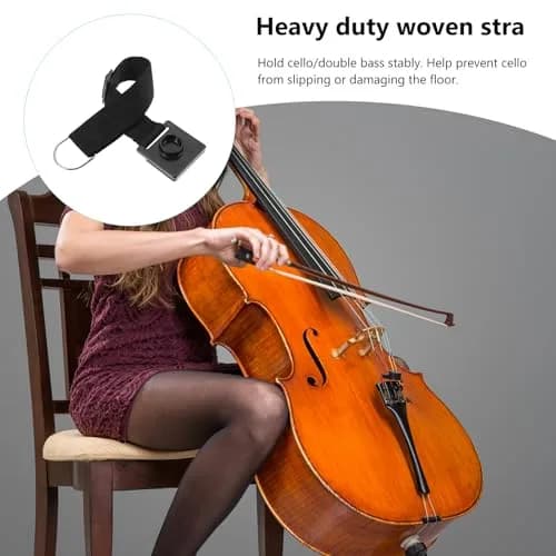 rosenice Cello Endpin Anchor Anti-Slip Pad 21.65X3.14 Inch | Non-Skid Floor Protector for Cello Stability thumbnail 4