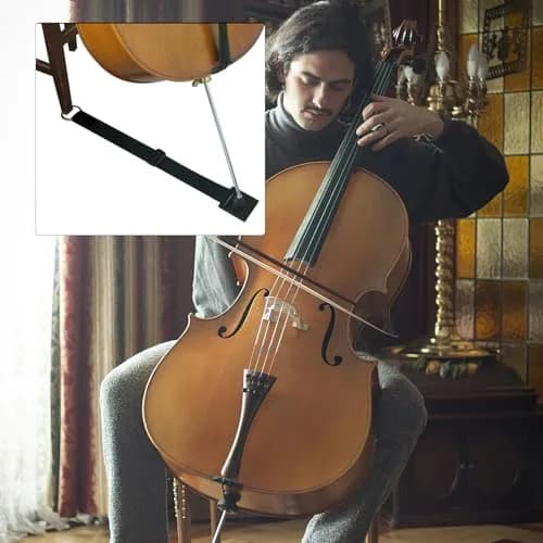 rosenice Cello Endpin Anchor Anti-Slip Pad 21.65X3.14 Inch | Non-Skid Floor Protector for Cello Stability thumbnail 6