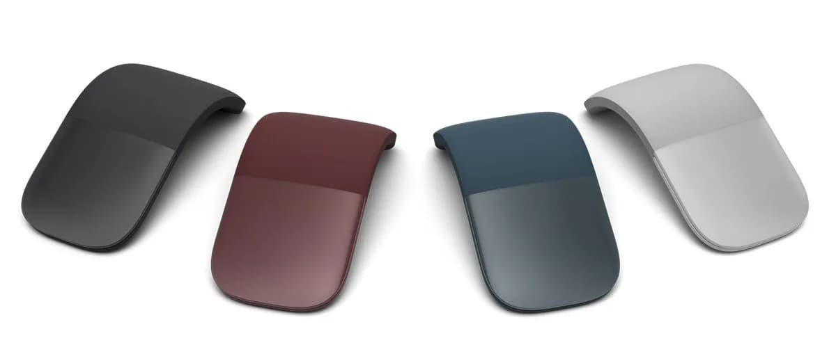 Microsoft Arc Mouse - Black | Sleek, Ergonomic, Ultra-Slim Bluetooth Mouse for PC/Laptop/Desktop - view 4