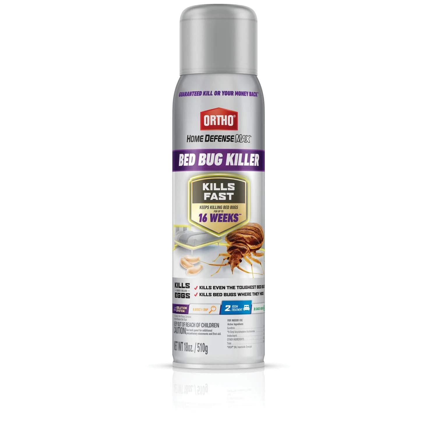 Ortho Home Defense Max Bed Bug & Flea Killer Aerosol Spray - Long-Lasting Insect Control for Your Home - main product image