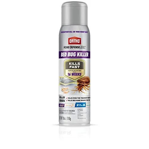 Ortho Home Defense Max Bed Bug & Flea Killer Powder 12 oz (340 g) | Kills Bed Bugs & Fleas on Contact — Aerosol