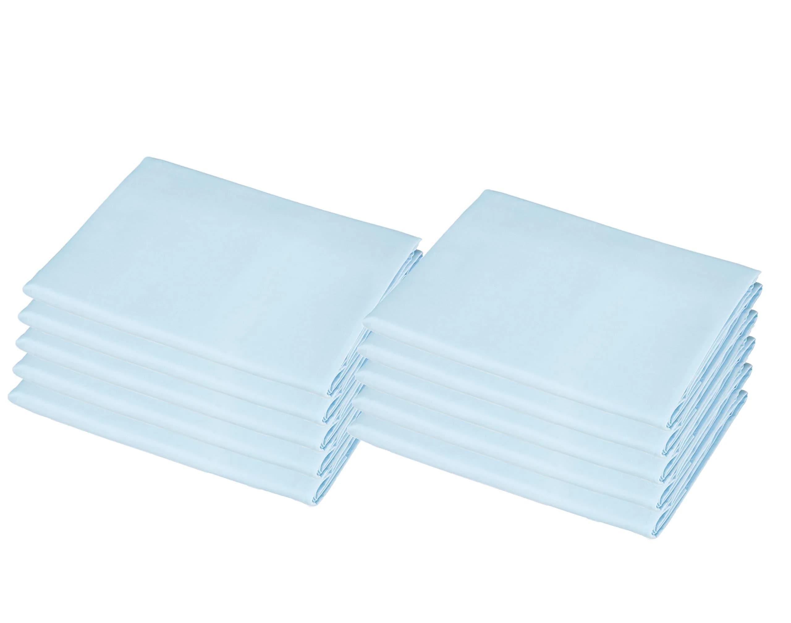 American Baby Company 10 Piece Cot Sheets 23" x 51" | Soft & Breathable Cotton Percale for Daycare