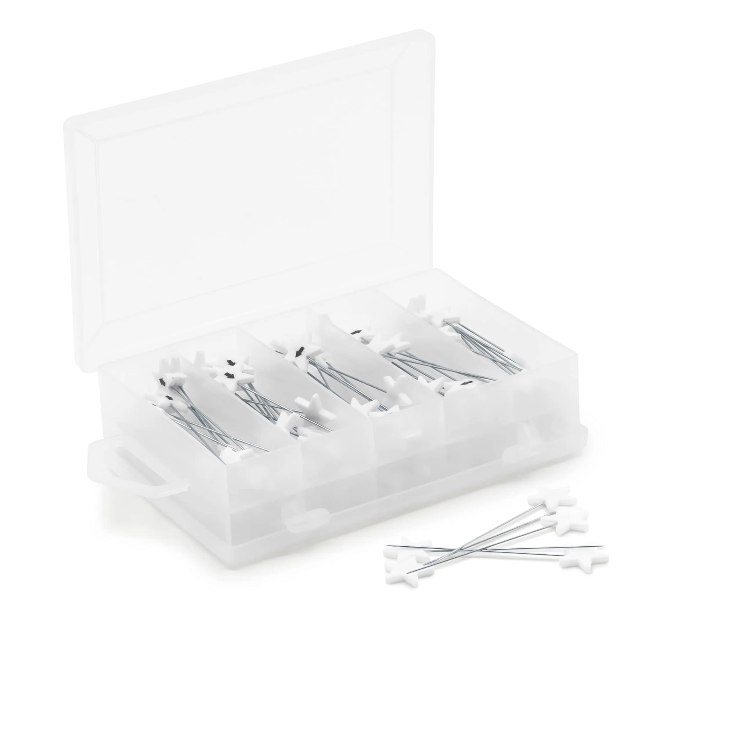 Dritz Flat Head Numbered and Directional Pins 115-Count | Sewing & Quilting Essentials - view 2