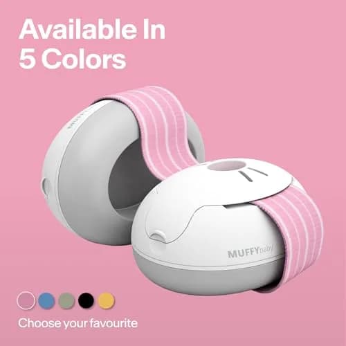 Alpine Muffy Baby Ear Protection Earmuffs for Babies & Toddlers up to 36 Months | Noise Reduction 23 dB SNR thumbnail 5