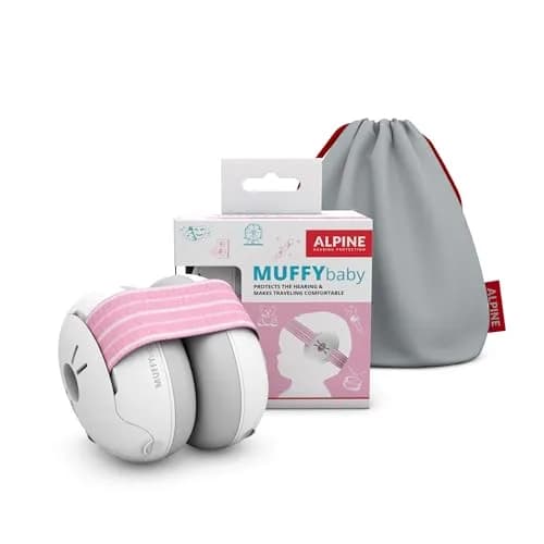 Alpine Muffy Baby Ear Protection Earmuffs for Babies & Toddlers up to 36 Months | Noise Reduction 23 dB SNR thumbnail 1
