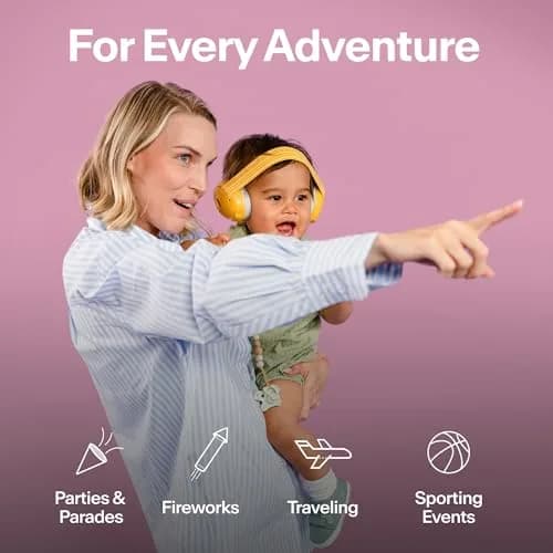 Alpine Muffy Baby Ear Protection Earmuffs for Babies & Toddlers up to 36 Months | Noise Reduction 23 dB SNR thumbnail 7