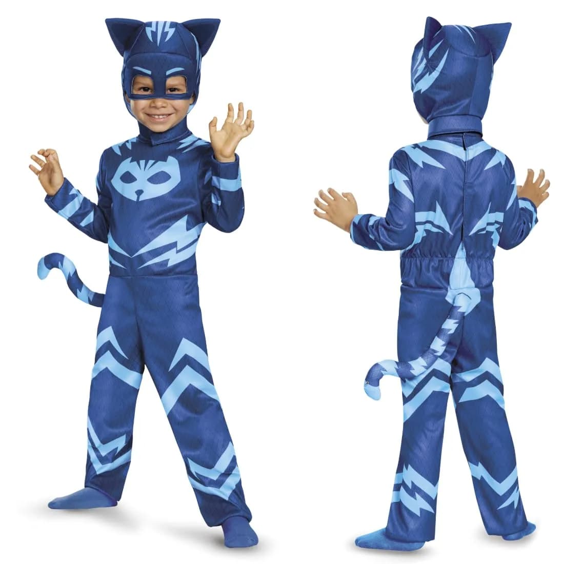 Disguise Catboy Costume for Kids, Official PJ Masks Costume Jumpsuit, Size (7-8) | Licensed & Comfortable