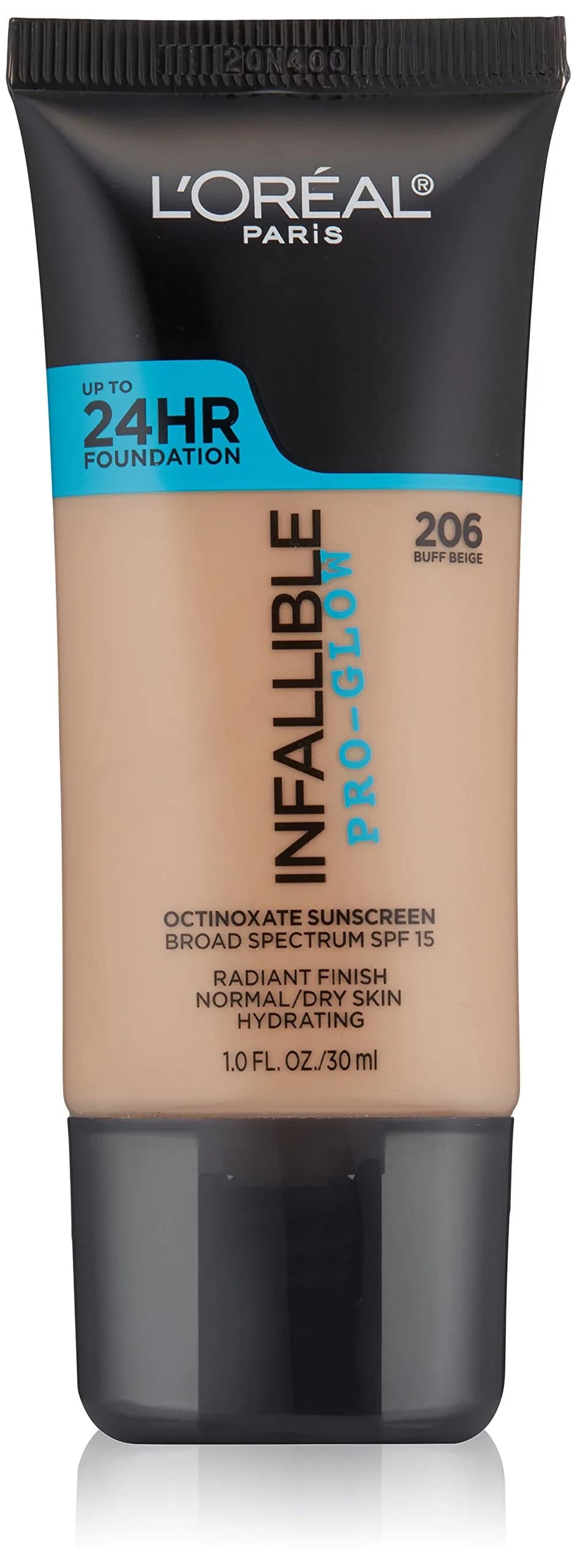 L'Oreal Paris Infallible Pro-Glow Foundation - Buff Beige, 1 fl oz - main product image