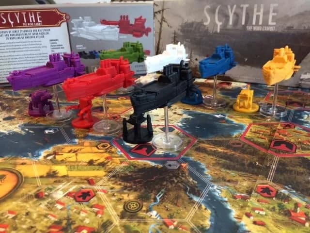 Stonemaier Games Scythe: The Wind Gambit Expansion 130 Min | Strategy Game for 1-5 Players thumbnail 3