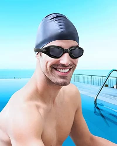 Aegend Swim Goggles, No Leaking Full Protection Adult Youth - Clear Lens thumbnail 7