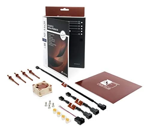 Noctua NF-A4x20 FLX 40mm Fan | 40x20mm, 12V, 3-Pin, 5000 RPM, 14.9 dB(A), 9.4 m³/h Airflow thumbnail 4
