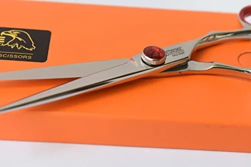 EAGLE SHARP Professional Hair Cutting Shears 5.5 Inch | Convex Edge Japanese 440C Stainless Steel thumbnail 6