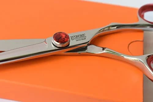 EAGLE SHARP Professional Hair Cutting Shears 5.5 Inch | Convex Edge Japanese 440C Stainless Steel thumbnail 7