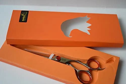 EAGLE SHARP Professional Hair Cutting Shears 5.5 Inch | Convex Edge Japanese 440C Stainless Steel thumbnail 9