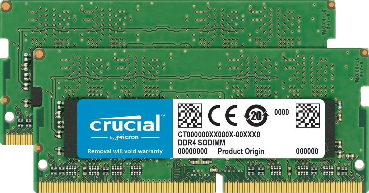 Crucial 32GB Kit (16GBx2) DDR4 2400 MT/s | 260-pin SODIMM for Mac - main product image