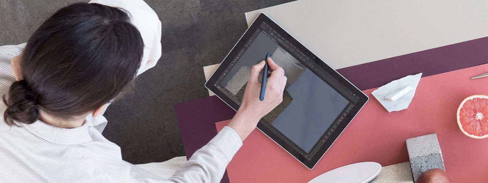 Microsoft Surface Pen Platinum Model 1776 with Eraser | 4096 Pressure Points, Low Latency, Tilt Support - view 6