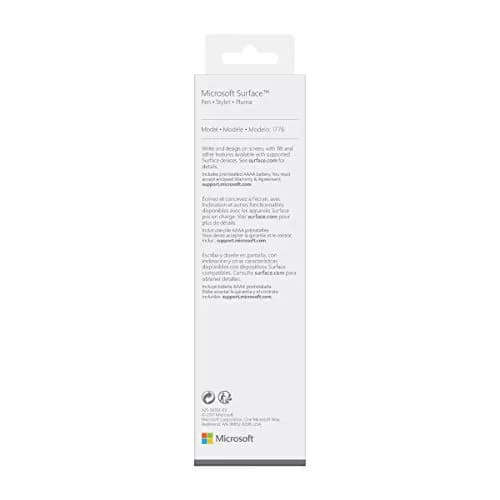 Microsoft Surface Pen Platinum Model 1776 with Eraser | 4096 Pressure Points, Low Latency, Tilt Support thumbnail 9