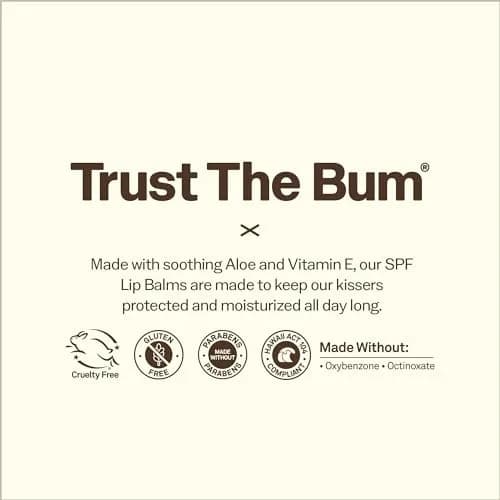 Sun Bum SPF 30 Sunscreen Lip Balm 0.15 oz | Vegan, Aloe & Vitamin E, Hydrating, SPF 30, 3 Flavors thumbnail 2