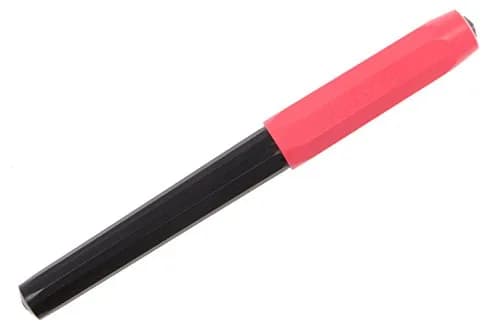 Kaweco Perkeo Fountain Pen Black/Pink Medium Nib | Ergonomic Grip for Fatigue-Free Writing thumbnail 2