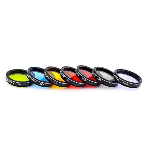 SVBONY Telescope Filters 1.25" Moon, CPL, Five Color Filter Kit(7PCS) | Multi-Coated Optical Glass for Astronomy thumbnail 7