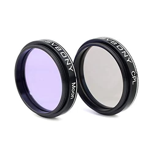 SVBONY Telescope Filters 1.25" Moon, CPL, Five Color Filter Kit(7PCS) | Multi-Coated Optical Glass for Astronomy thumbnail 8