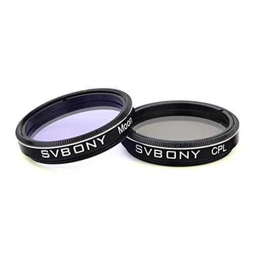 SVBONY Telescope Filters 1.25" Moon, CPL, Five Color Filter Kit(7PCS) | Multi-Coated Optical Glass for Astronomy thumbnail 4