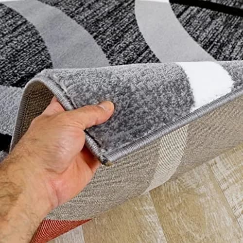 Persian Rug Co. Modern Geometric Area Rug Gray 2x3 | Elegant & Durable thumbnail 6