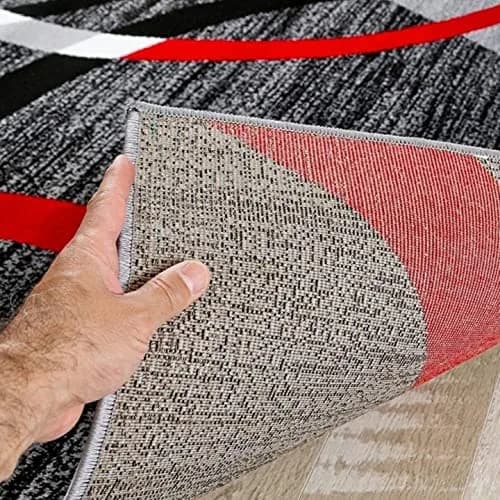 Persian Rug Co. Modern Geometric Area Rug Gray 2x3 | Elegant & Durable thumbnail 7