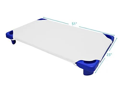 American Baby Company White 10 Piece Fitted Cot Sheet | Standard Size 51" x 23" (130cm x 58cm) thumbnail 3