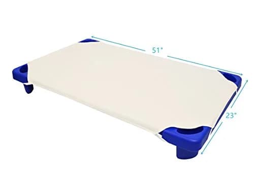 American Baby Company Fitted Sheet 23" x 51" | Soft & Breathable Cotton Percale for Daycare thumbnail 2