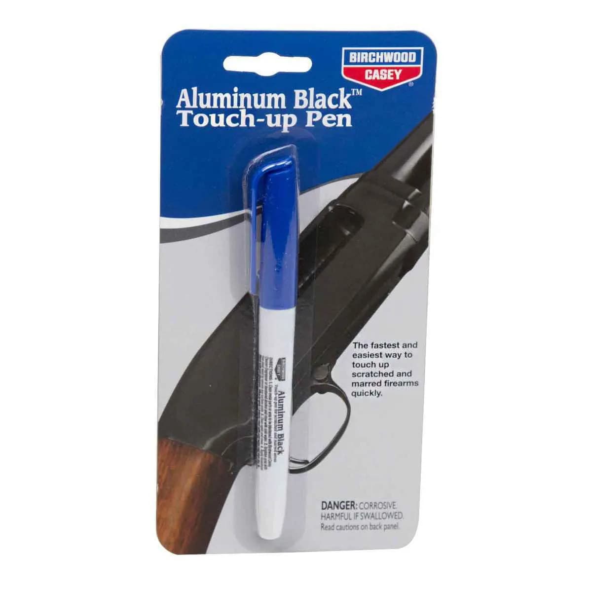 Birchwood Casey Aluminum Black Metal Finish Touch-Up Pen 15ml (0.5 Fl Oz) | Restores Scratched Aluminum - view 2