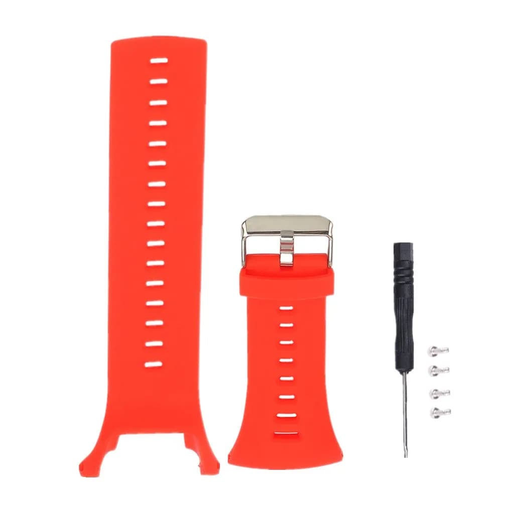 Muovrto Silicone Watch Band for Suunto Ambit 1/2/3 Series 23mm | Sports & Outdoors Replacement Strap — Colour 3