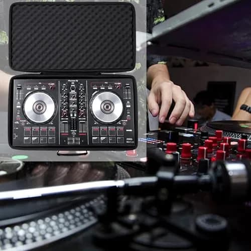 khanka Hard Travel Case Replacement for Pioneer PRO DJ (DDJ-FLX4) 2-deck Rekordbox Pioneer Smart DJ Controller | Waterproof, Shockproof, 20.47x11.8x3.3 in thumbnail 8