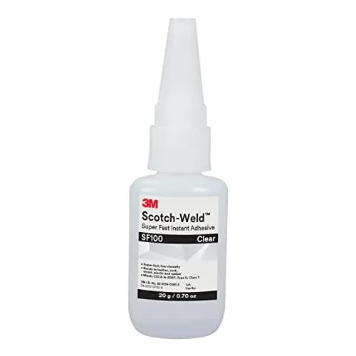 3M Scotch-Weld SF100 Super Fast Instant Adhesive 20g (0.676 Fl Oz) | Bonds Plastics & Rubbers thumbnail 1