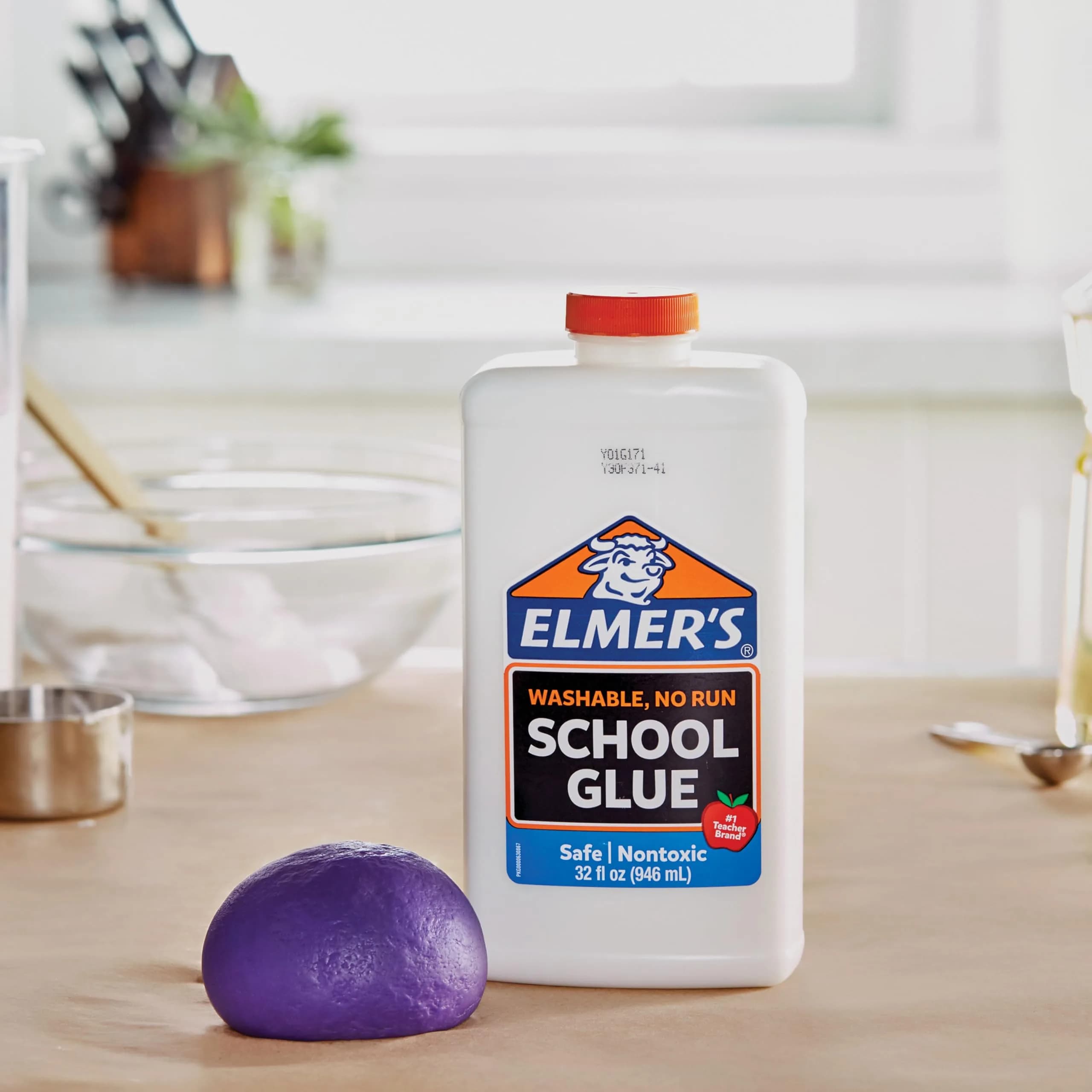 Elmer's Washable School Glue, White, 946ml (32 Ounces) | Trusted Teacher Brand for Crafts & Slime - view 5