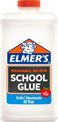 Elmer's Washable School Glue, White, 946ml (32 Ounces) | Trusted Teacher Brand for Crafts & Slime thumbnail 1