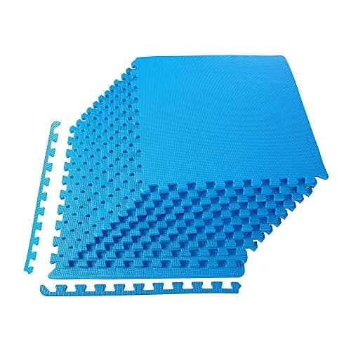 BalanceFrom Puzzle Exercise Mat 1/2-inch Thick | Interlocking Foam Floor for Home & Gym thumbnail 1