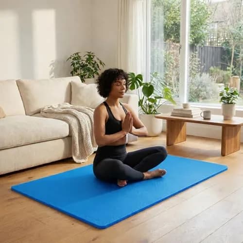 BalanceFrom Puzzle Exercise Mat 1/2-inch Thick | Interlocking Foam Floor for Home & Gym thumbnail 7