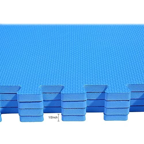 BalanceFrom Puzzle Exercise Mat 1/2-inch Thick | Interlocking Foam Floor for Home & Gym thumbnail 8