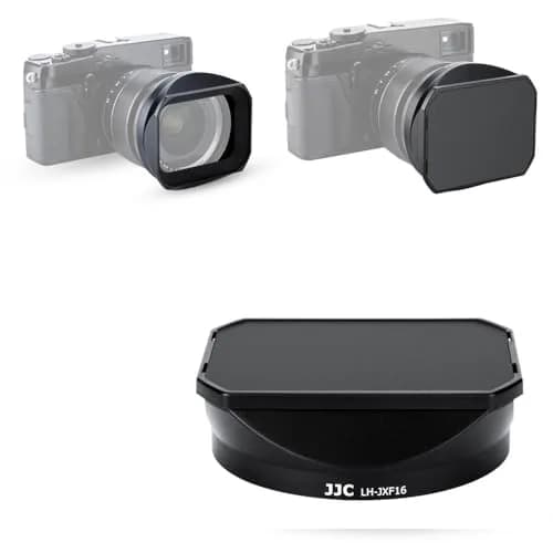 JJC Metal Lens Hood for Fuji XF 16mm F1.4 R WR Lens | Bayonet Mount, Blocks Stray Light thumbnail 2