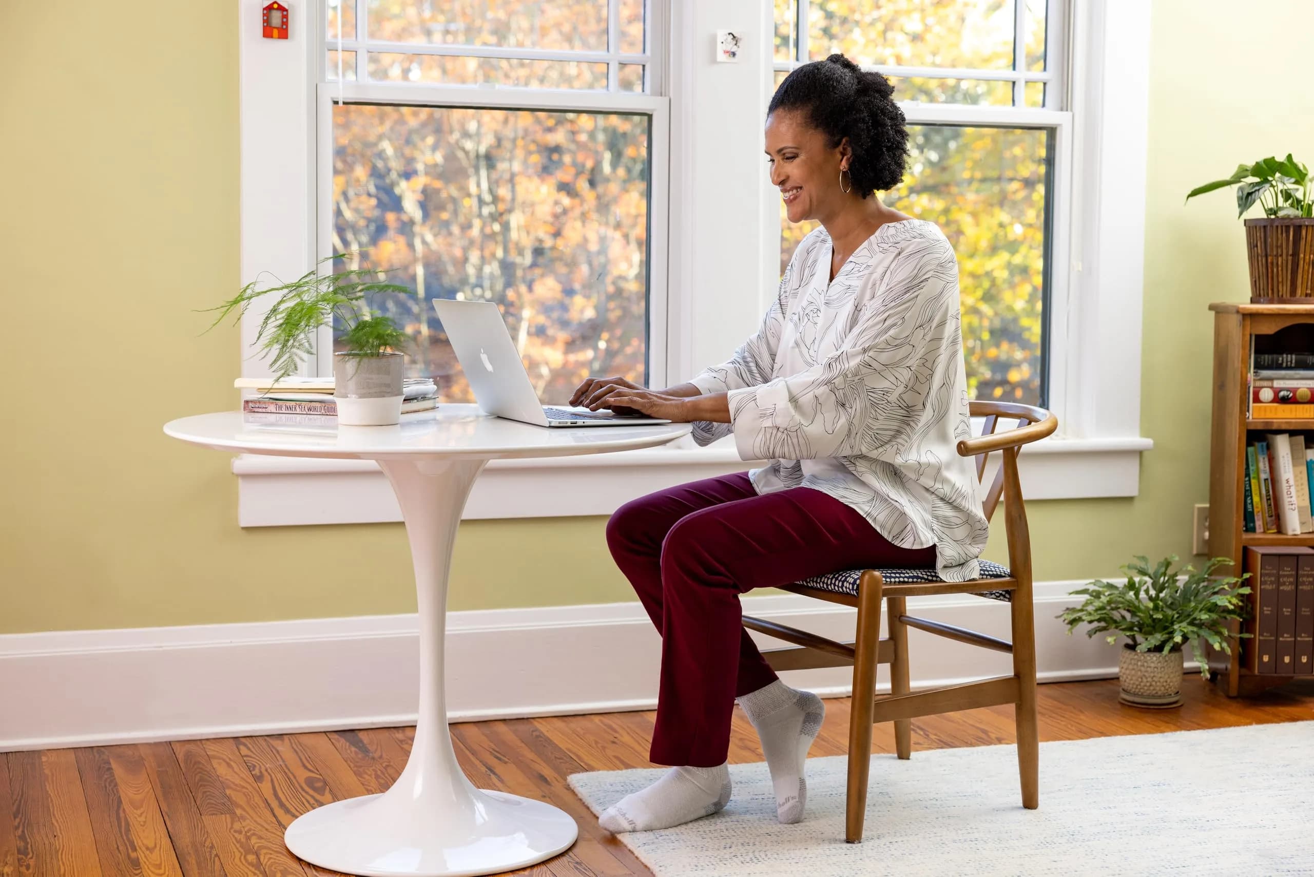 Dr. Scholl's Women's Advanced Relief Ankle Socks 2-Pack | BlisterGuard, White, Shoe Size 8-12 - view 6