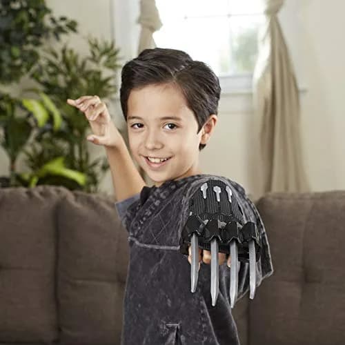 Marvel Black Panther Black Panther Slash Claw | Movie-Inspired Kids Toy with Retractable Claws (Black, Standard) thumbnail 2