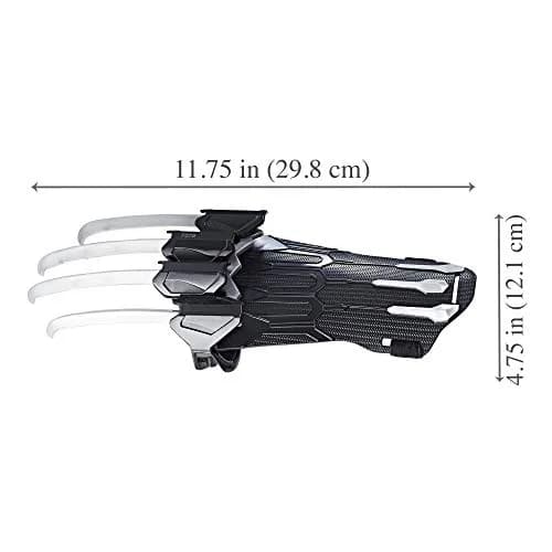 Marvel Black Panther Black Panther Slash Claw | Movie-Inspired Kids Toy with Retractable Claws (Black, Standard) thumbnail 3