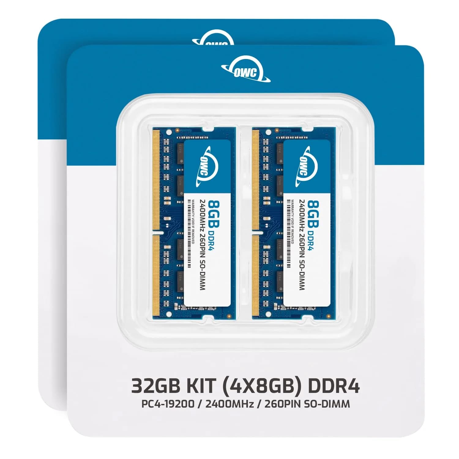 OWC 32 GB DDR4 PC4-19200 2400MHz SO-DIMM RAM Kit - 4 x 8GB Modules - view 2
