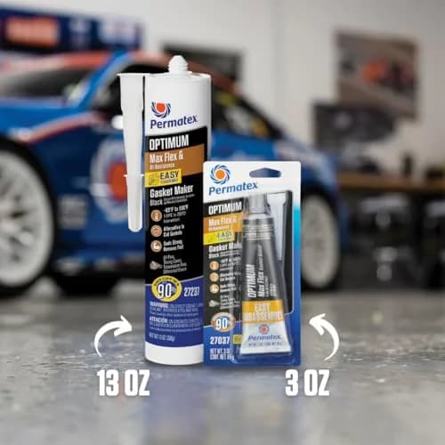 Permatex Optimum Black Gasket Maker 3 oz | Sensor-safe, Oil-Resistant Sealant for Automotive Use thumbnail 6