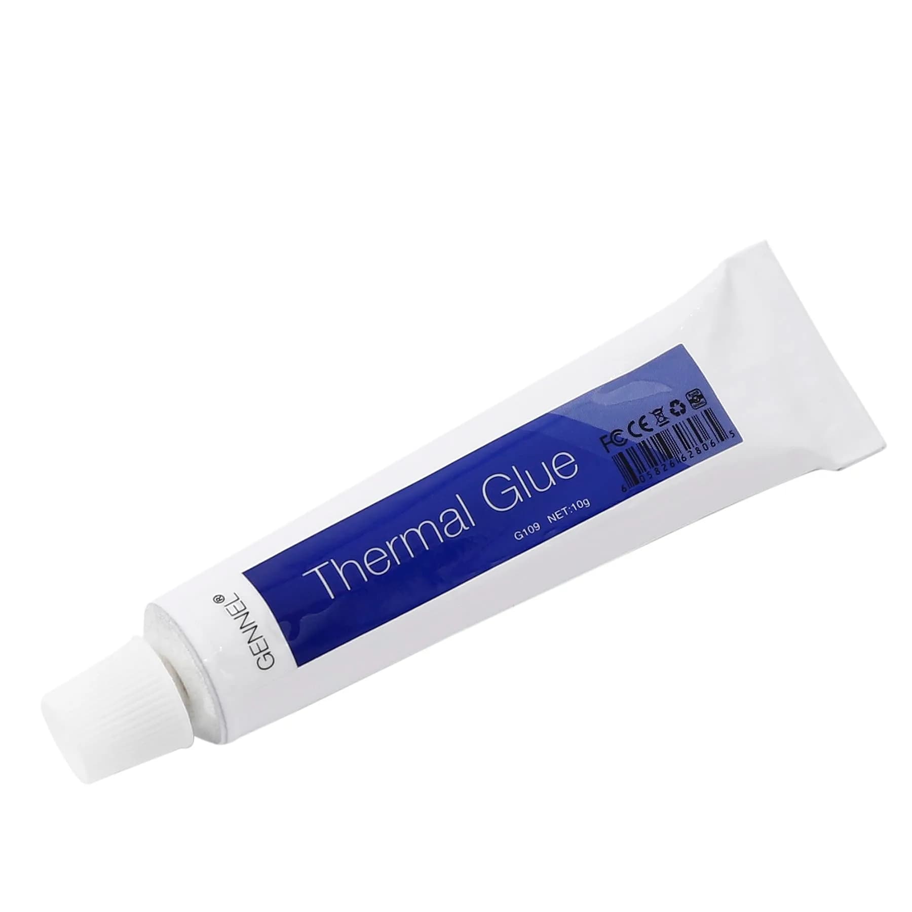 GENNEL G109 Thermal Conductive Glue 10g (0.35 oz) | Industrial Silicone Adhesive for Heat Dissipation